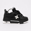 LV Skate Luxury Sneakers - Core Black & White