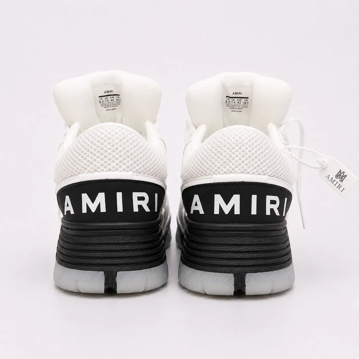 Amiri MA-2 Luxury Sneakers - Black & White
