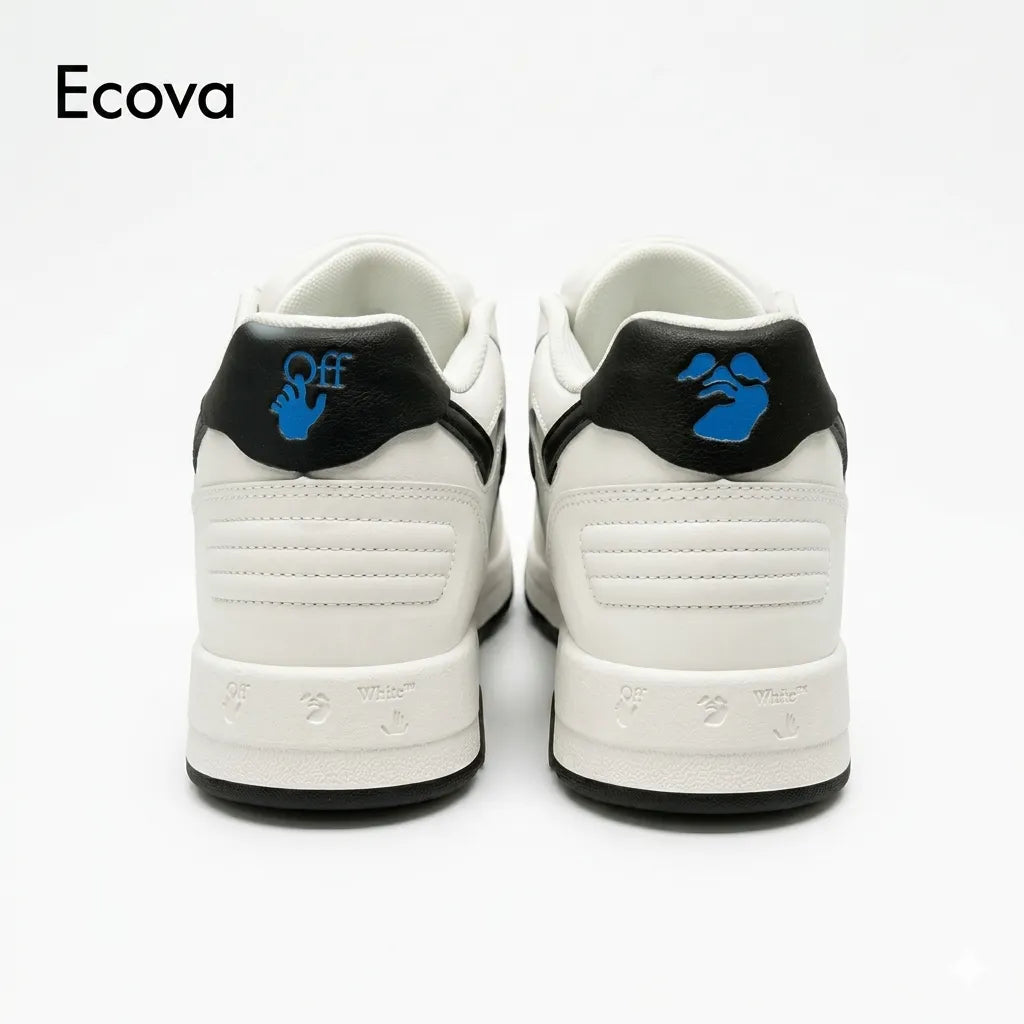 Off-White "Out Of Office" White & Black Sneakers