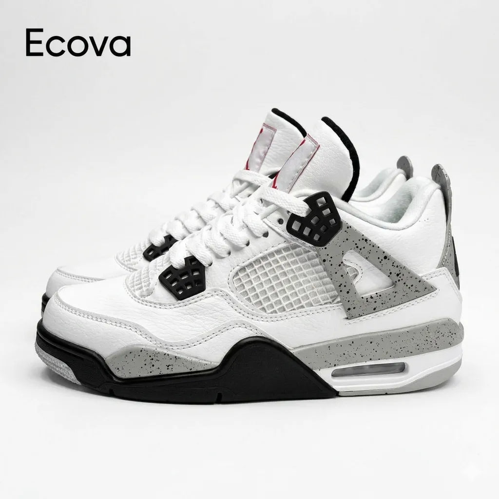 Air Jordan 4 Retro "White Cement" Sneakers