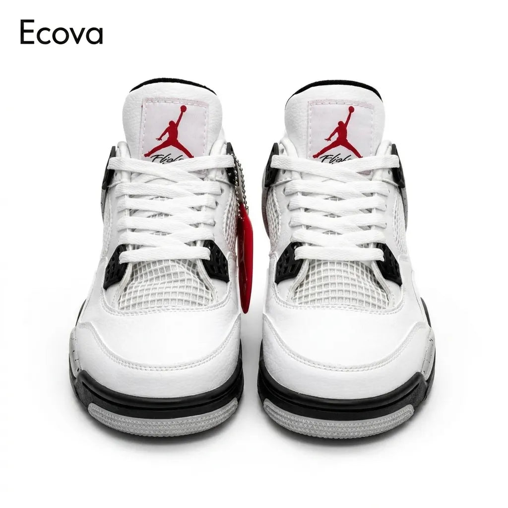 Air Jordan 4 Retro "White Cement" Sneakers