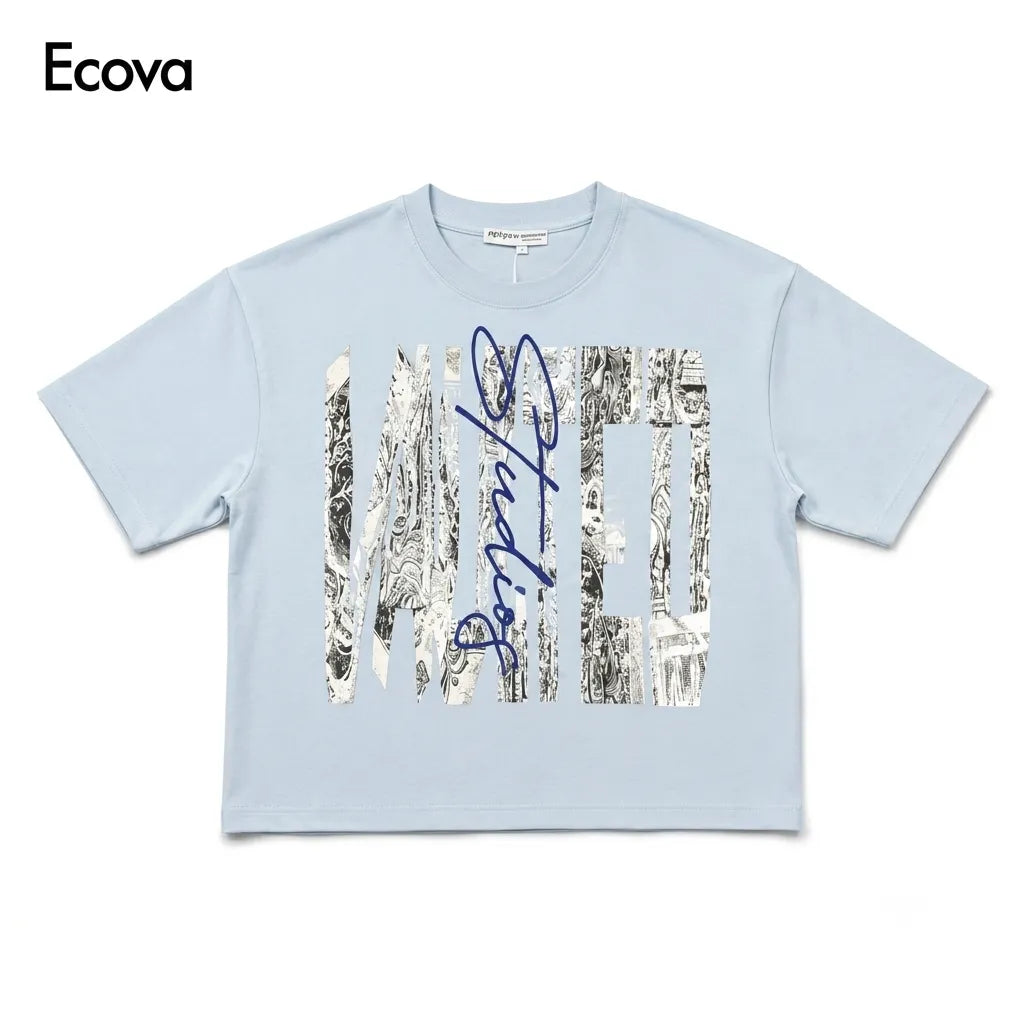 Ecova Boxy Fit Graphic T-Shirt - Premium Cotton Streetwear