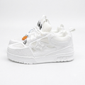 LV Skate Luxury Sneakers - Premium White Leather & Mesh Skate Shoes